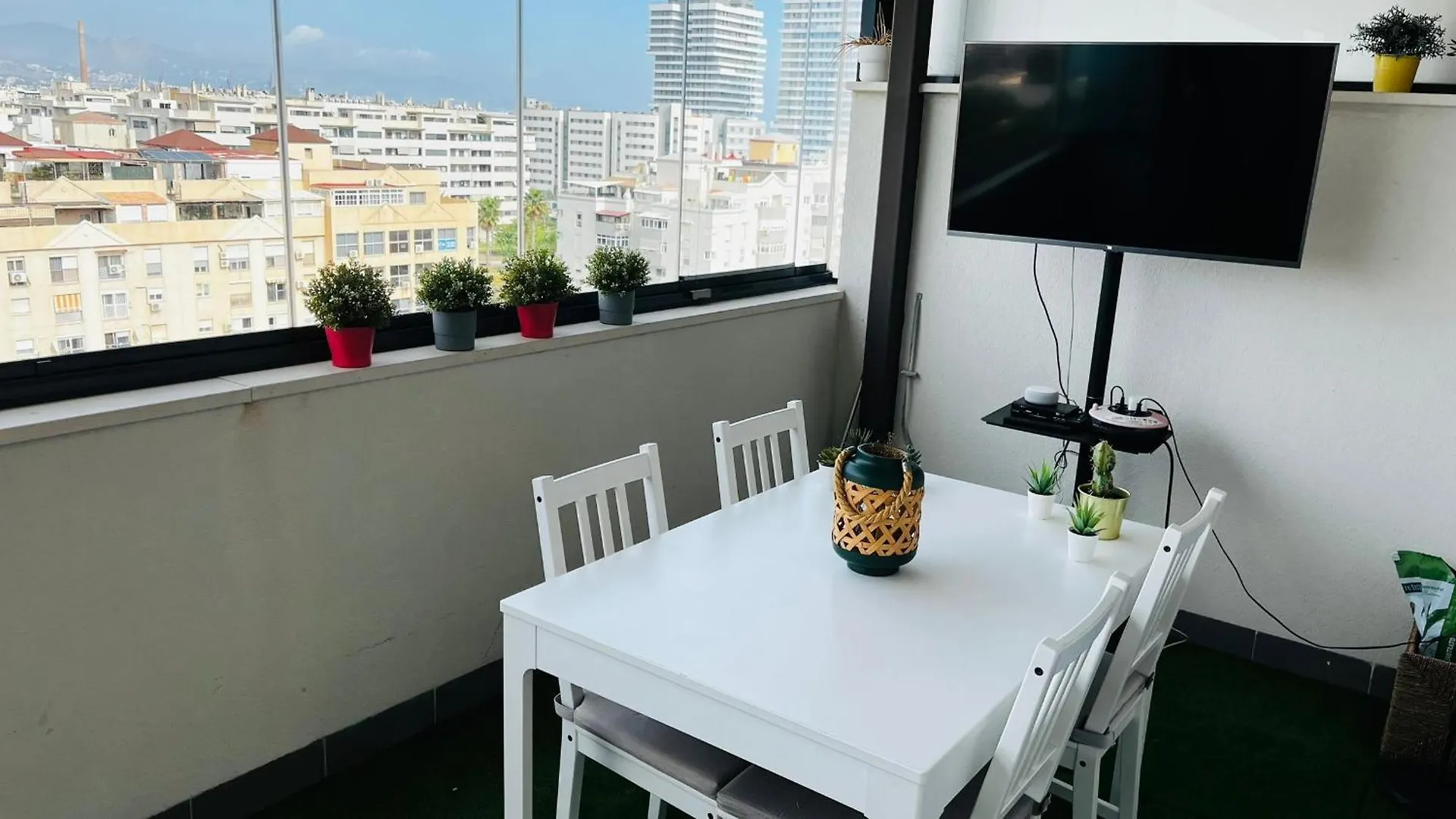 Apartament Atico Con Piscina Y Vistas Al Mar Habitat Litoral Malaga Hiszpania