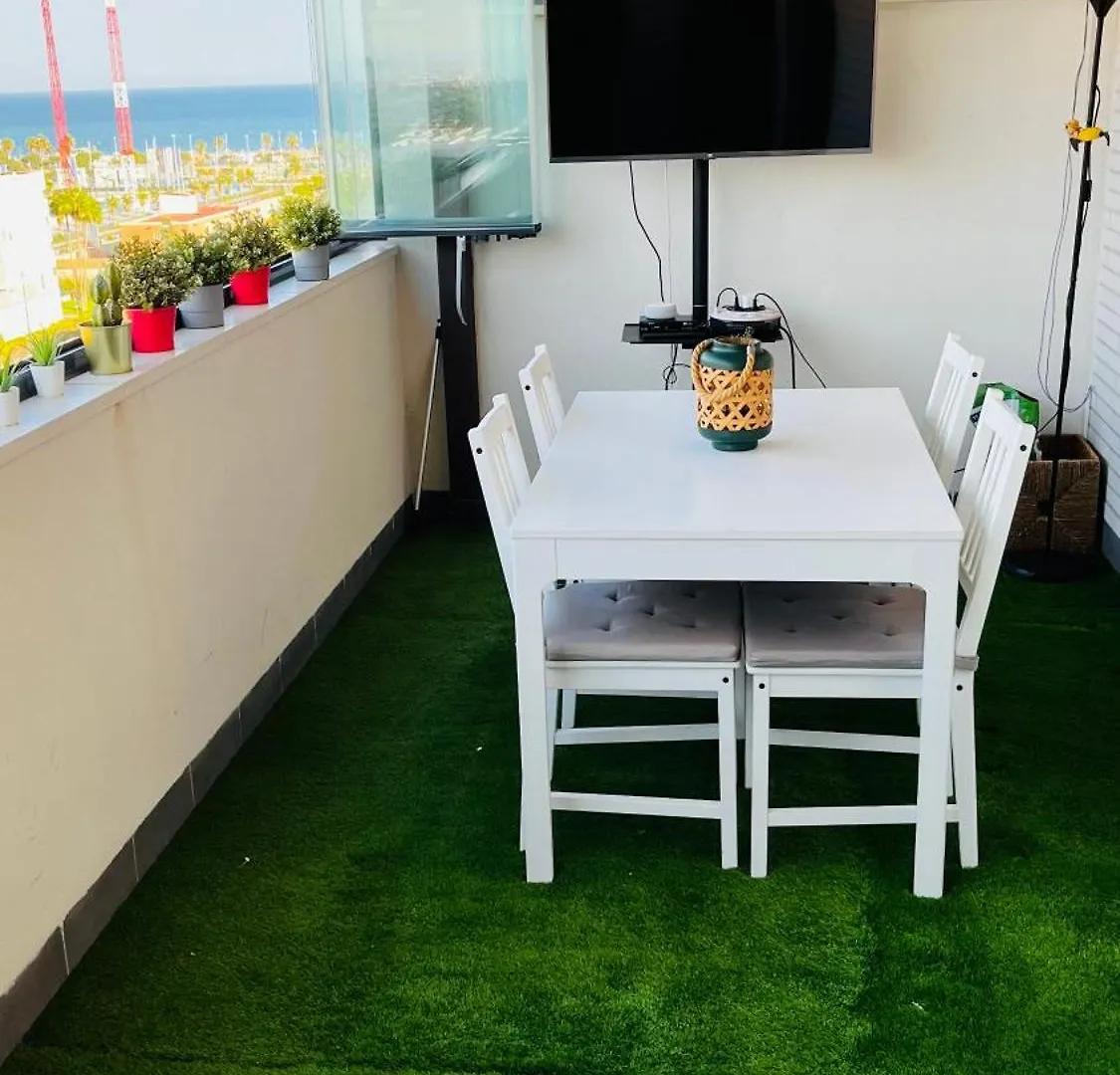 Ferienwohnung Atico Con Piscina Y Vistas Al Mar Habitat Litoral Málaga 0*,  Spanien
